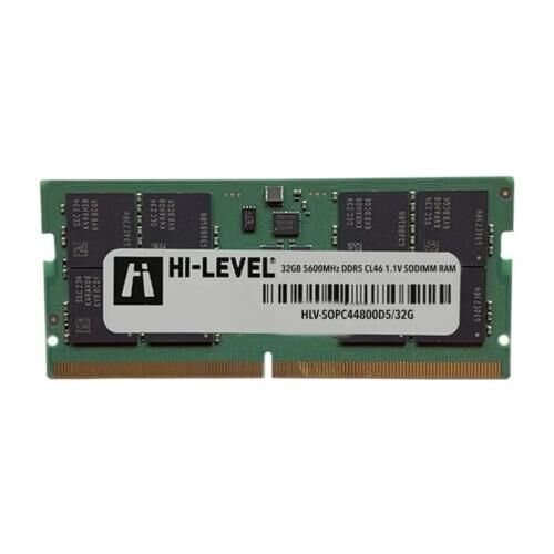 Bellek Hi-Level 32Gb Ddr5 5600Mhz Sodimm Hlv-Sopc44800D5-32G Notebook Kktc