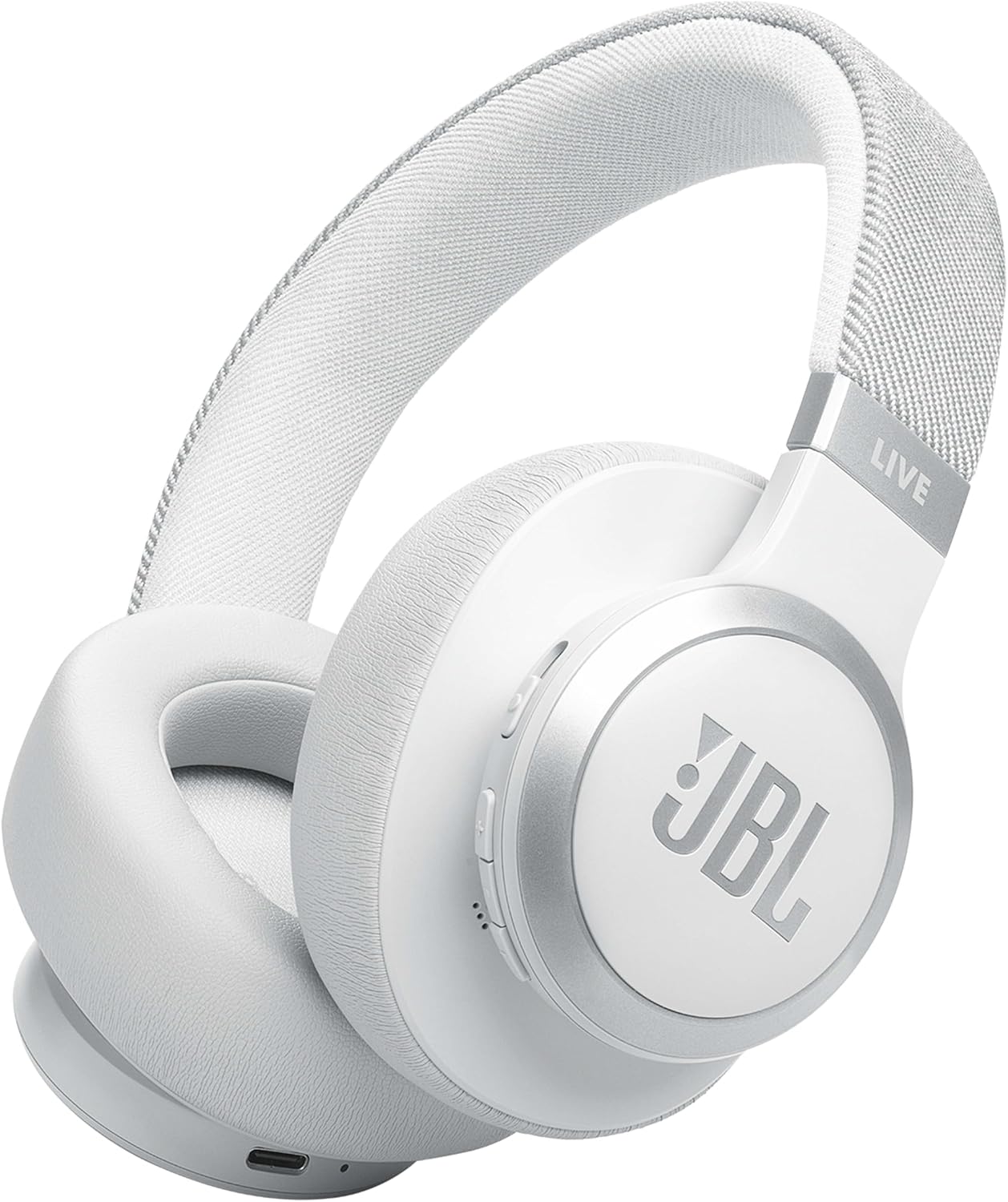 Kulaklik Jbl Live 770Bt Nc Bluetooth Beyaz Kktc