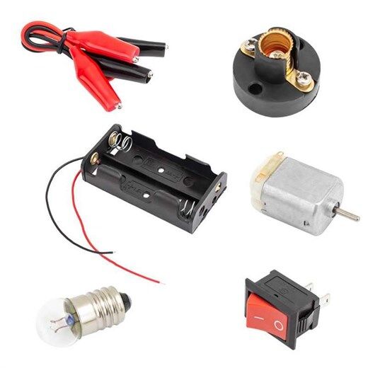 Powermaster 134892 Öğrenci̇ Deney Ki̇ti̇ - Pil Yuvası