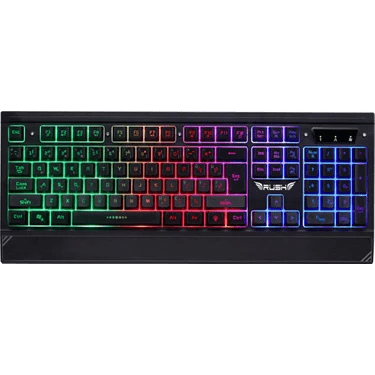 Klavye Rush Oops Rk303 Rainbow Mekanik Hisli Tr Layout Kktc