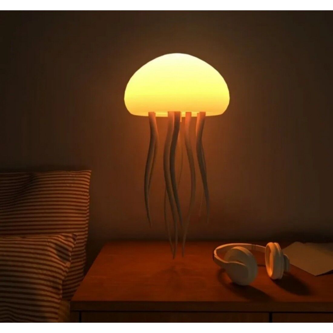 Jellyfish Rgb Gece Lambası - Görsel 1