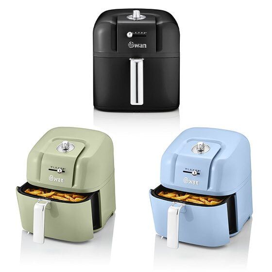 Swan Retro Air Fryer Fritöz - Görsel 1