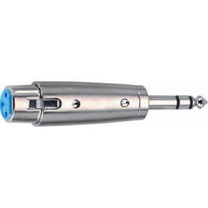 F147K Adaptor - 3-Pin XLR Female to 6.3mm stereo jack plug