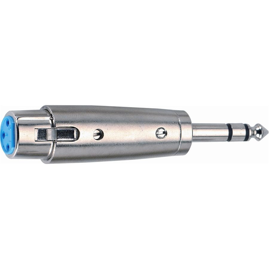 F147K Adaptor - 3-Pin Xlr Female To 6.3Mm Stereo Jack Plug