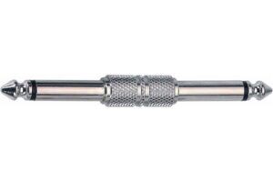 G122 Adaptor - Mono 6.3mm jack plug to mono 6.3mm jack plug