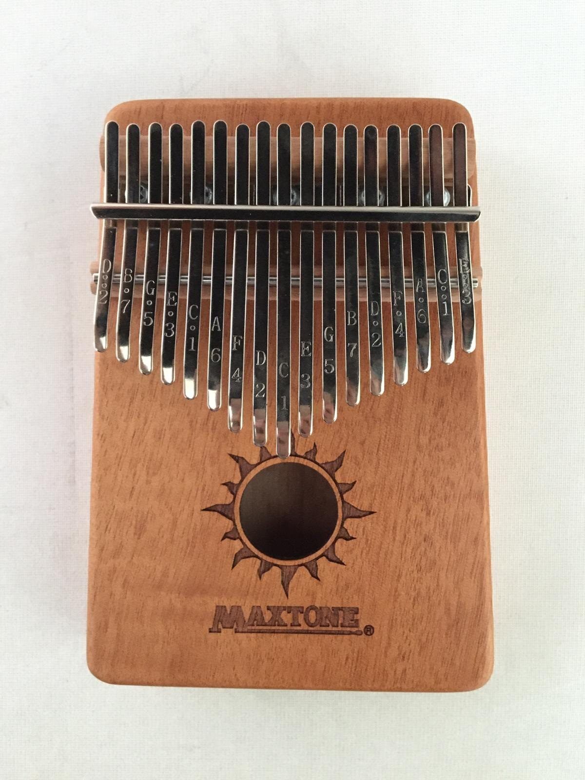 Kalimba Afrika Akustik Parmak Piyanosu  17 Tuşlu