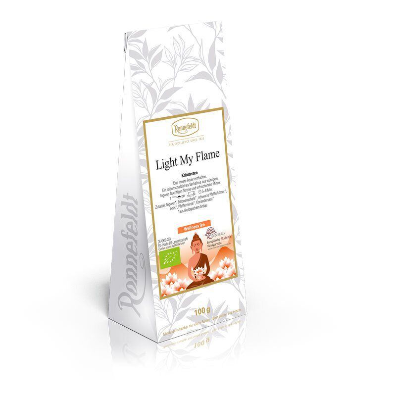 Ronnefeldt - Ayuverdic Çay - Light My Flame.  Dosha Pitta (1 X 100 Gr Poşet Yaprak Halinde)