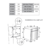 SBM6510X3D VOX Ankastre Silver Fırın - Görsel 4