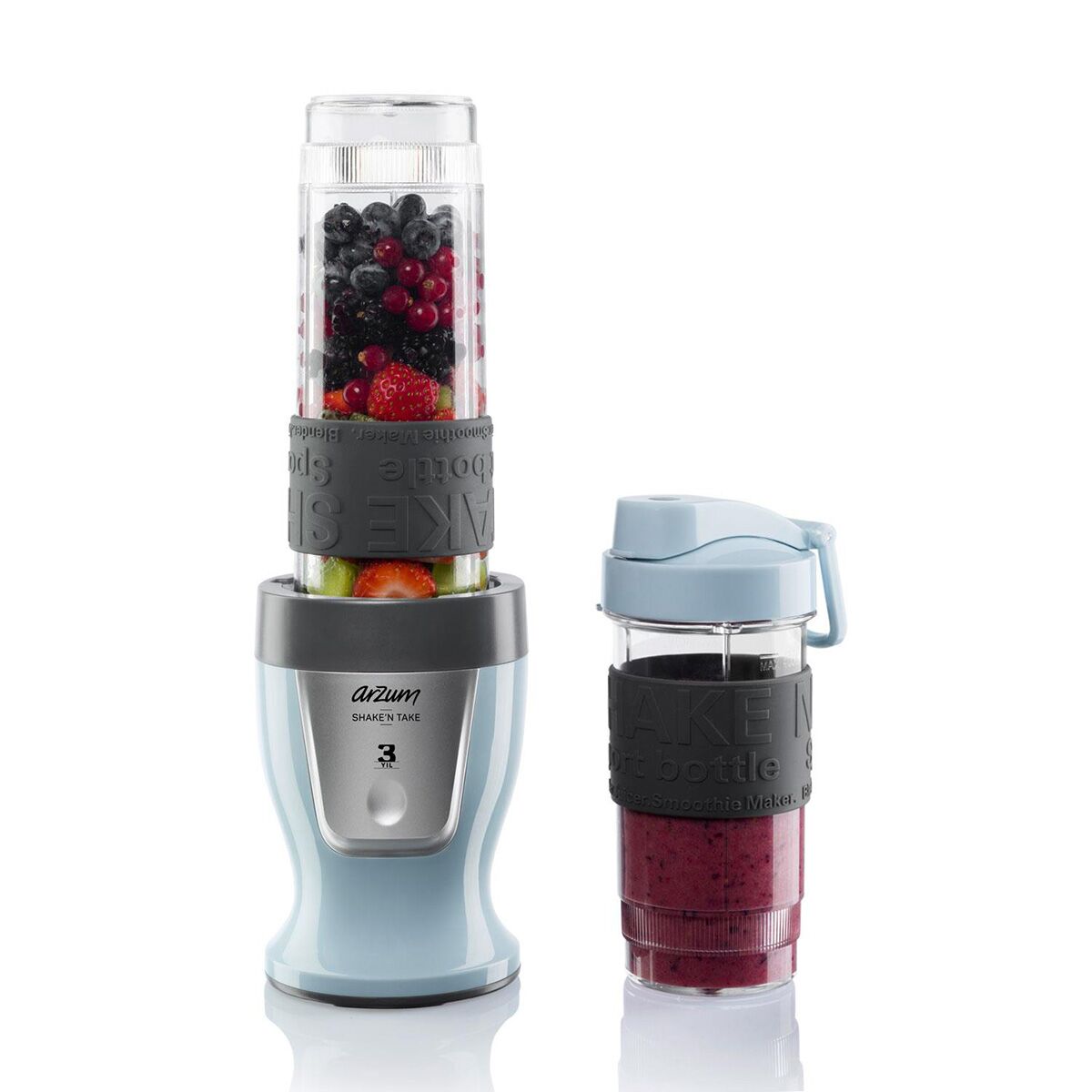 Arzum Shake'N Take Kişisel Blender - Misty - Görsel 1