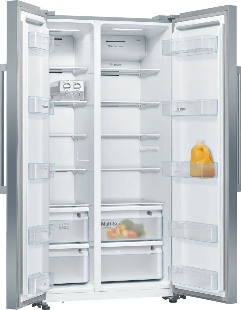 Bosch Serie 4 Gardırop Tipi Buzdolabı 178.7 X 90.8 Cm Inox Görünümlü 533Lt - Görsel 1