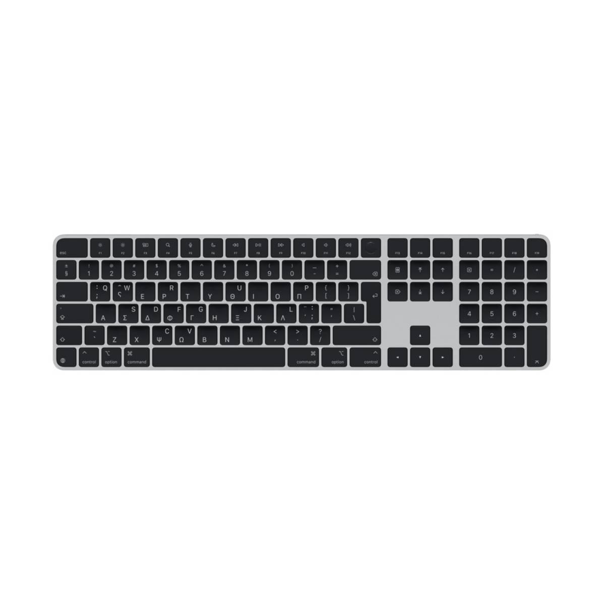 Mac Için Dokunmatik Kimliğe Ve Sayısal Tuş Takımı Olan Apple Magic Klavyesi - Yunanca/İngilizce