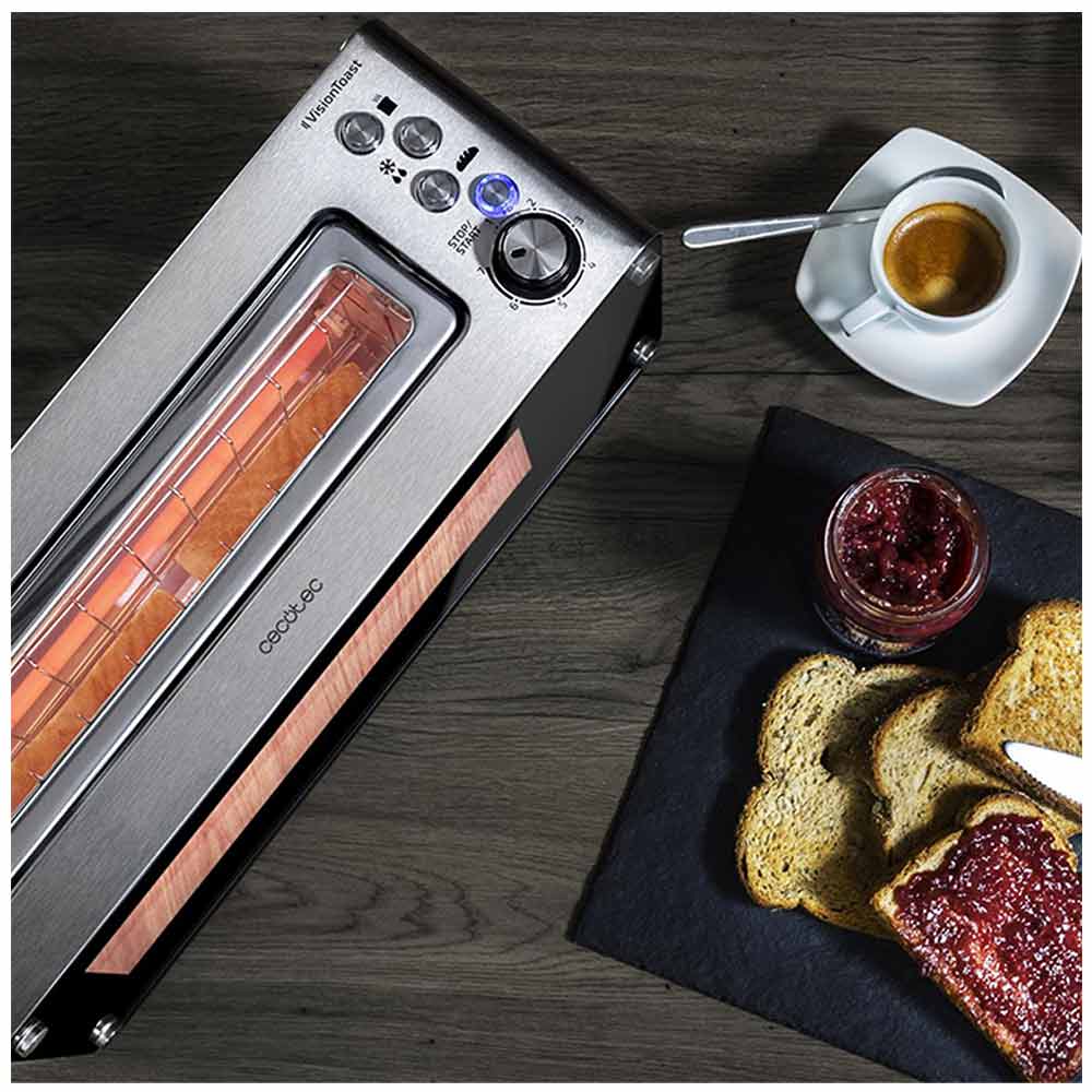 Cecotec Visiontoast 03042 Siyah/Gümüş Tost Makinesi