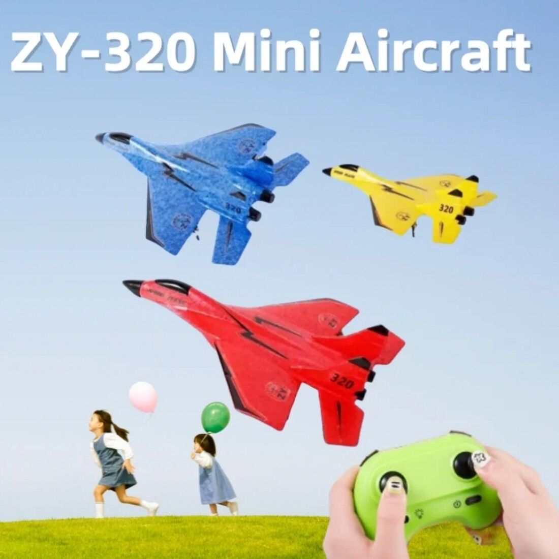 Zy-320 Uzaktan Kumandalı Köpük Drone Uçak - Görsel 1