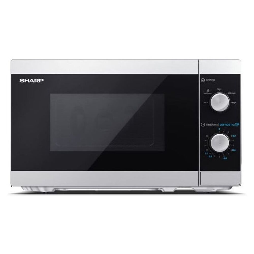 Mikrodalga Fırın Döner Tabla Sharp Yc-Ms01Ess22 Gümüş