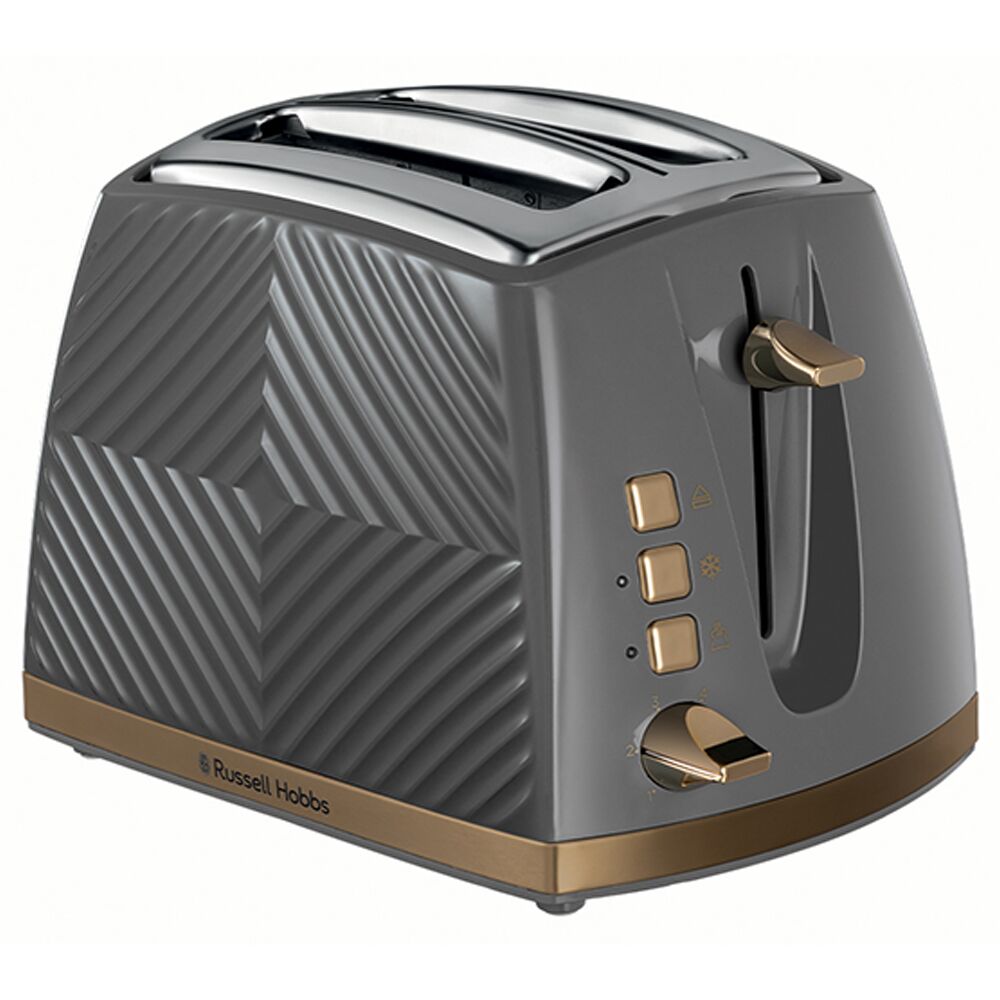 Russell Hobbs Groove 2S 26392 Gri Tost Makinesi
