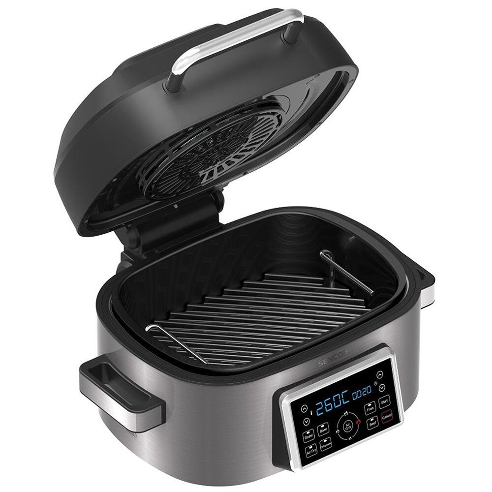 Sencor Çok Fonksiyonlu Kızartıcı Ve Izgara Sbg 8900Ss Siyah/Gümüş Multicooker