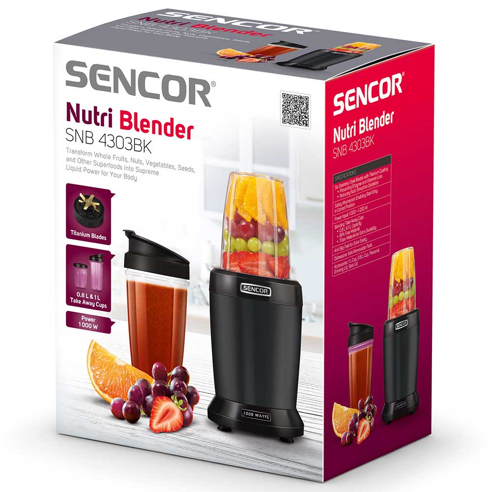 Sencor Nutri Snb 4303Bk Siyah Blender