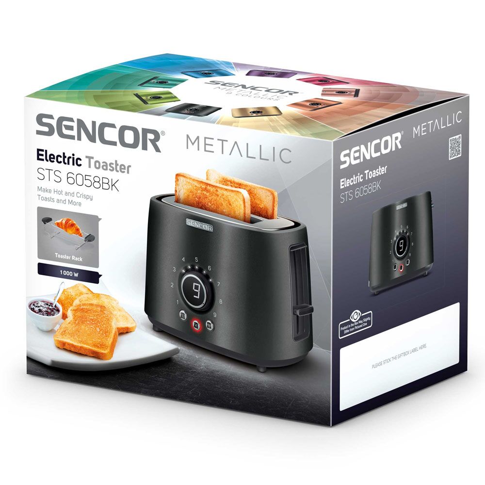 Sencor Sts 6058Bk Siyah Tost Makinesi