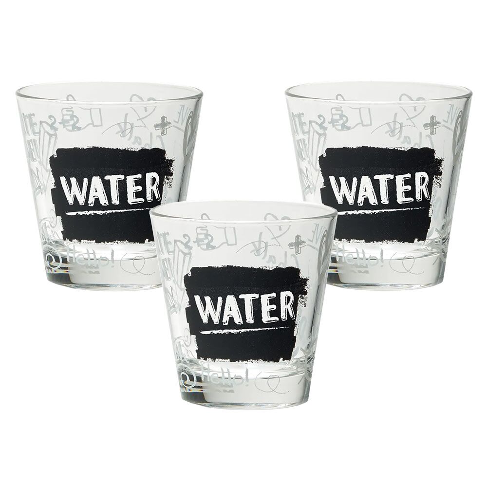 Su Bardağı Cerve Nadia (3'Lü Set) M72350 Şeffaf