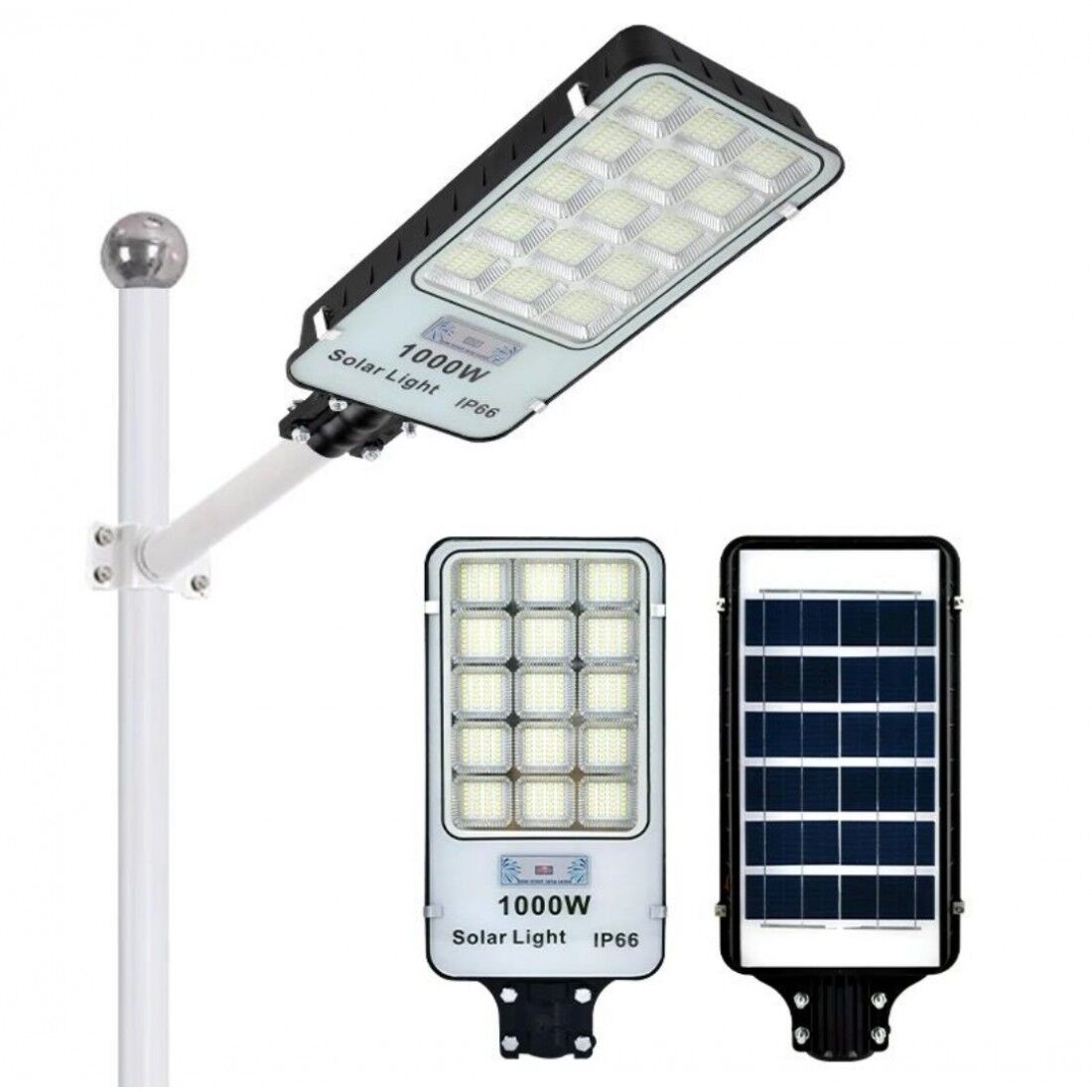 1000W Solar Sokak Lambası - Görsel 1