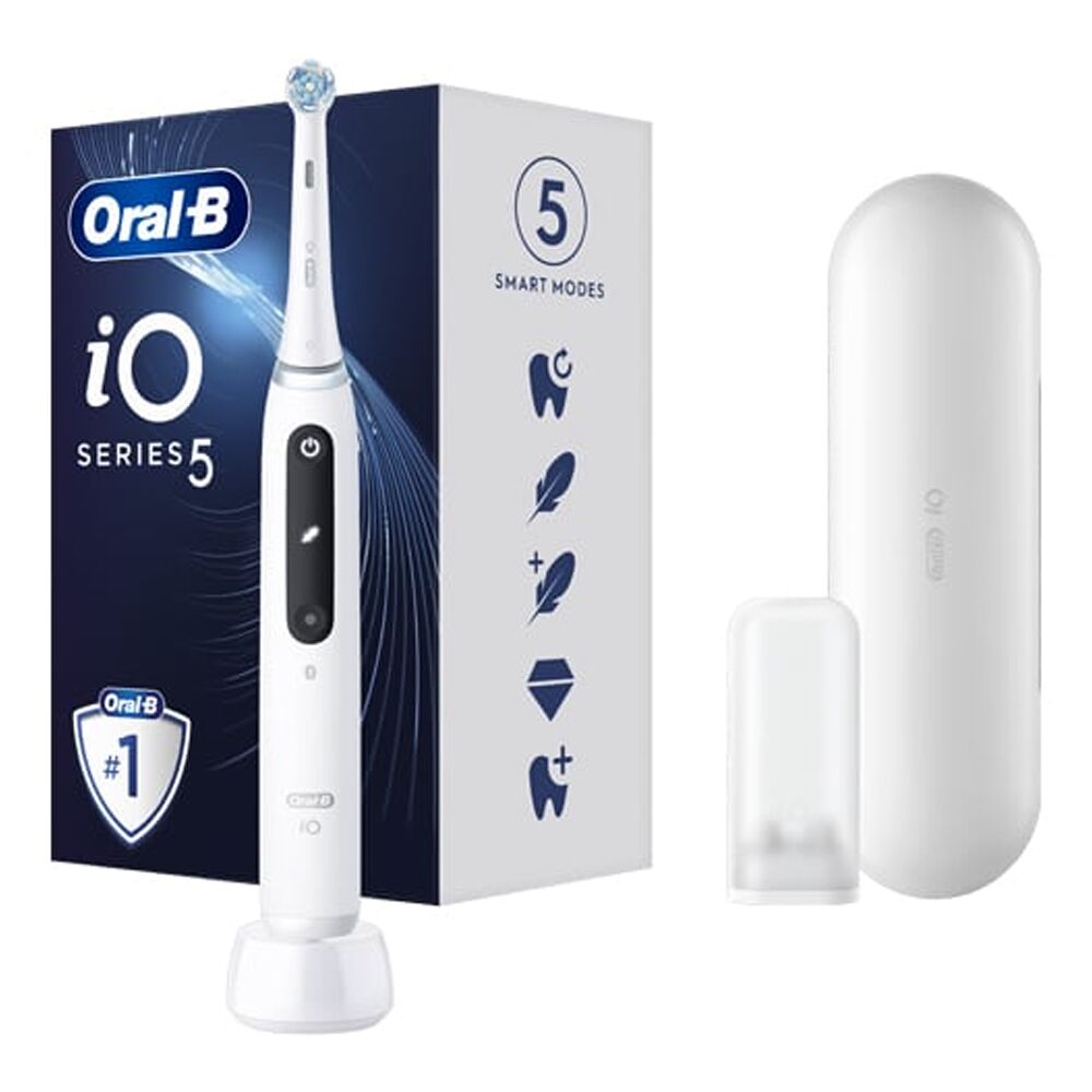 Elektrikli Diş Fırçası Braun Oral-B Io5 Serisi 5 Manyetik Beyaz