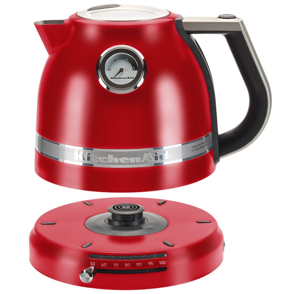 Kettle Kitchenaid 1.5L Ayarlanabilir Sıcaklık 5Kek1522Eer İmparator Kırmızısı