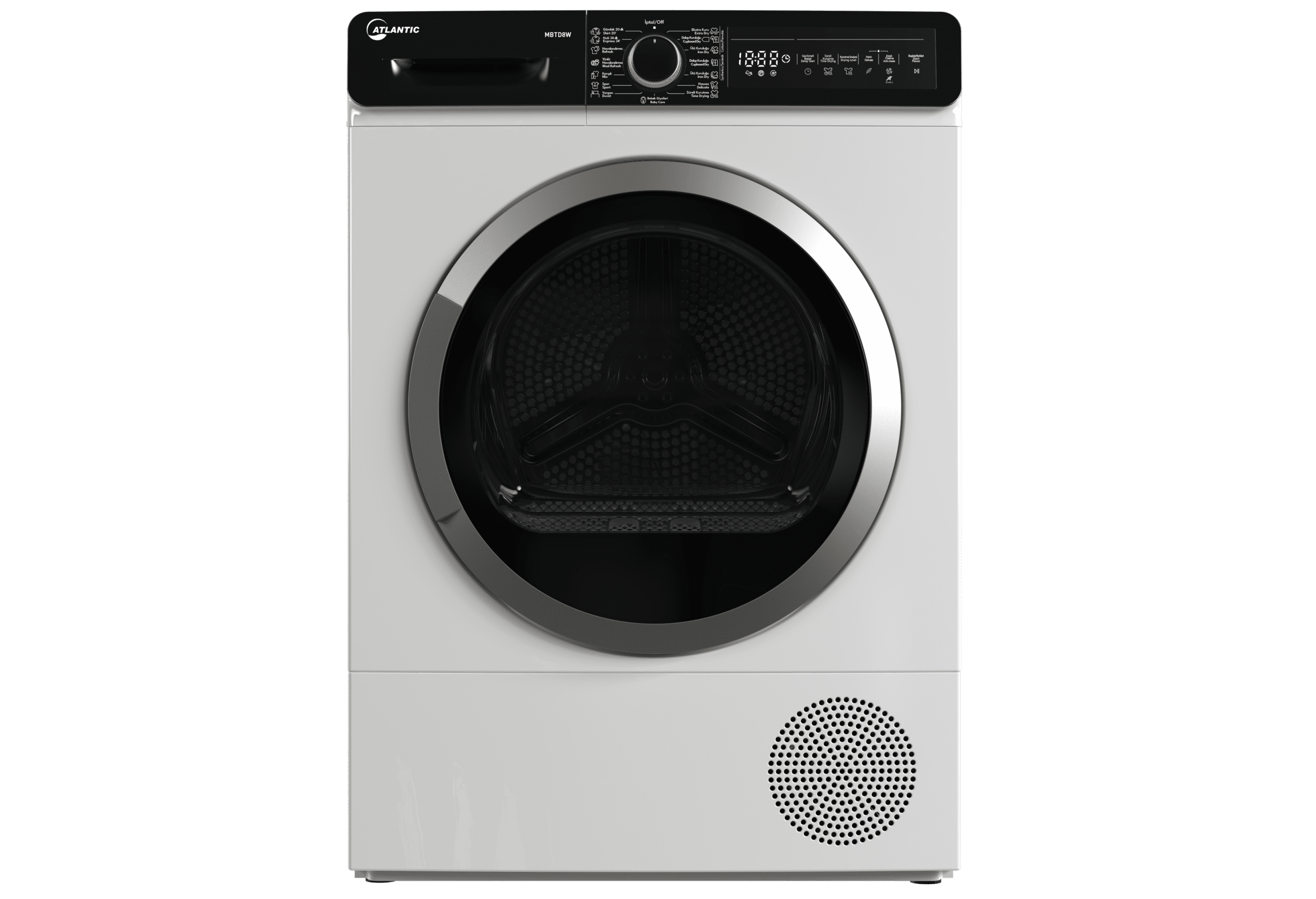 Mbtd8W Atlantic Kurutma Makinesi 8Kg
