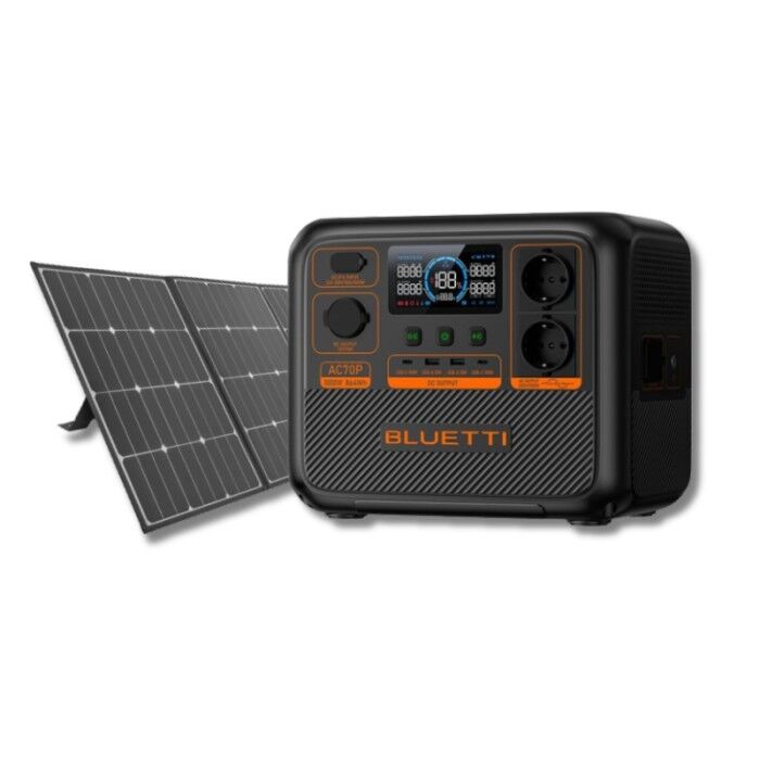 Bluetti Ac70P Taşınabilir Güç İstasyonu | 1,000W 864Wh - Görsel 1