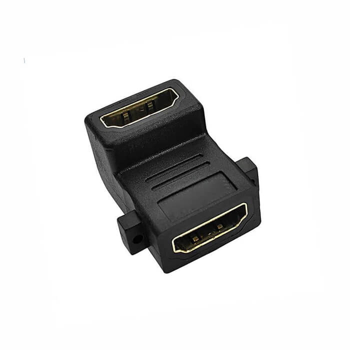 Adaptor Hdmi D/D Uzatma 90 Derece L Kktc