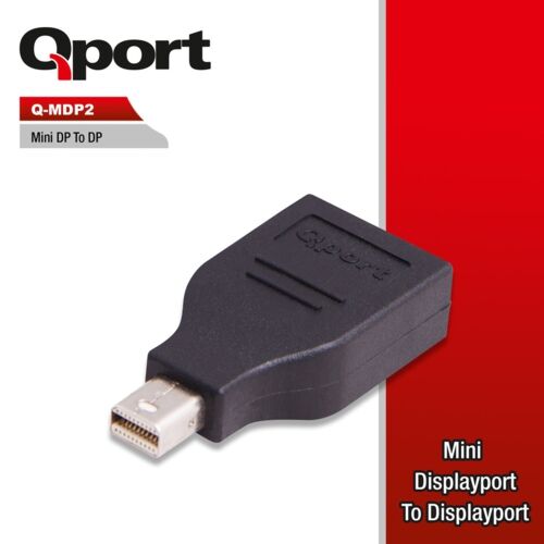 Aksesuar Qport Q-Mdp2 Mini Dp To Dp Cevirici Kktc