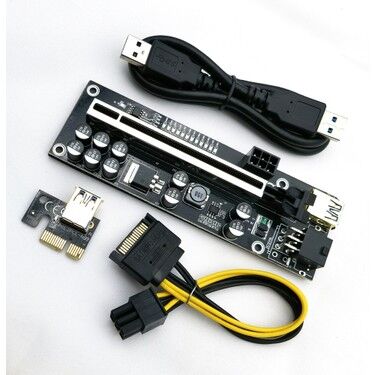 Aksesuar Riser Kart Pci-E 1X To 16X 6 Pin Ver011 Pro Kktc