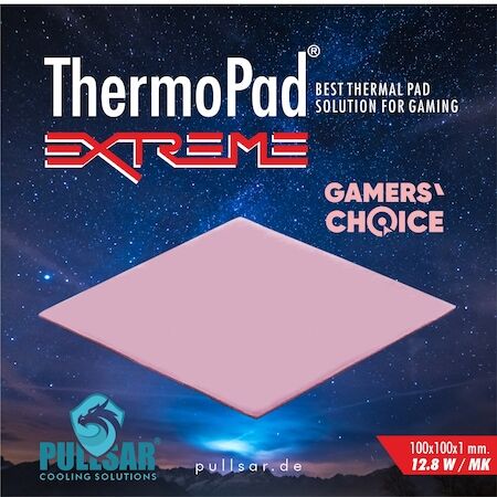 Aksesuar Thermal Pad Thermopad Extreme 12.8W/Mk 1.0Mm - 100X100Mm Kktc