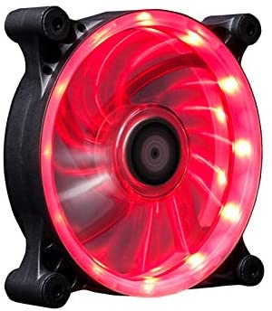 Aksesuar Xigmatek Seii-F1252 Solar 12Mm Red Led Kasa Fani Kktc