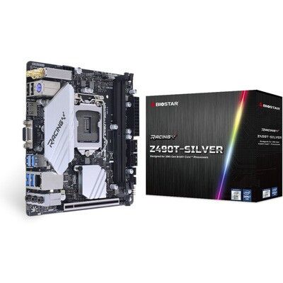 Anakart Biostar Z490T-Silver Ddr4 4400 Lga1200P Kktc