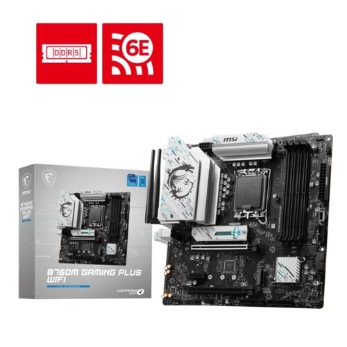 Anakart Msi Mb B760M Gaming Plus Wifi Ddr5 1700P Kktc