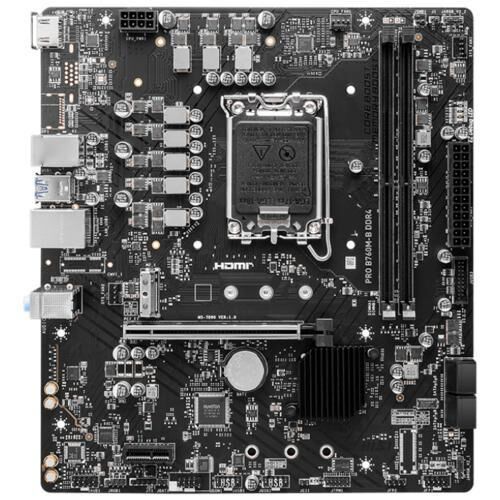 Anakart Msi Pro B760M-B Ddr4 S+V+Gl 1700P Kktc