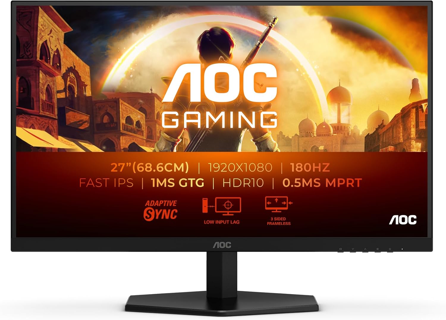 Aoc 27&Amp;Quot; 27G42E 1Ms 180Hz Hdmi