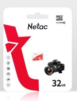 Bellek Netac P500 Eco 32Gb Microsdhc Nt02P500Eco-032G-S Kktc