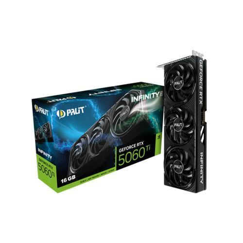 Ekran Karti Palit Rtx5060Ti Infinity 3 16Gb 128Bit Gddr7 Kktc