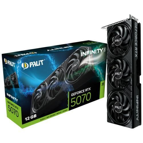 Ekran Karti Palit Rtx5070 Infinity 3 12Gb 192Bit Gddr7 Kktc