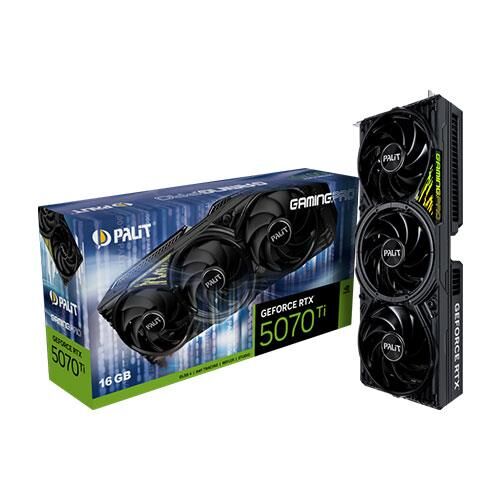 Ekran Karti Palit Rtx5070Ti Gamingpro 16Gb 256Bit Gddr7 Kktc