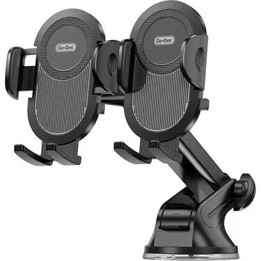 Go-Des Gd-Hd207 Çi̇ft Telefon Araç Tutacaği Kktc