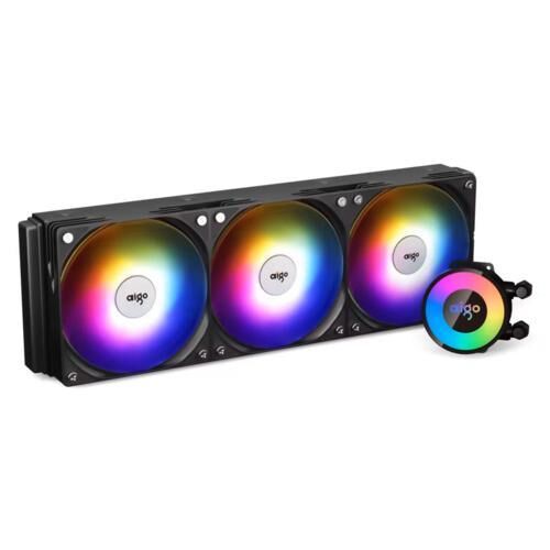İşlemci̇ Fani Aigo Ap360 360Mm Rgb Sivi Soğutma Siyah Am5/1700P Kktc