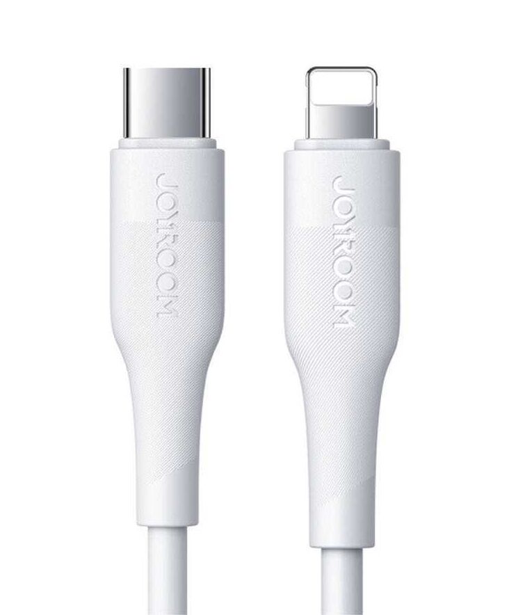 Joyroom M3 Type-C To Lightning 20W Pd Fasting Charging 1.2Mt Beyaz Kktc