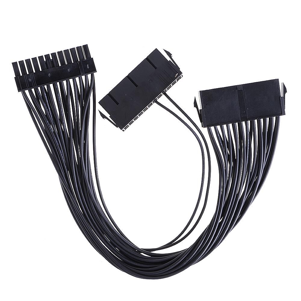 Kablo 24 Pin Dual Power Supply Extension Cable Kktc