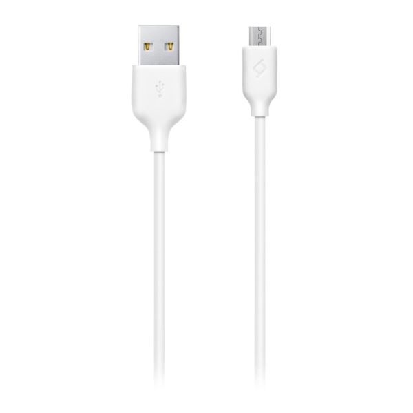 Kablo Ttec 2Dk7530B Micro Data Kablosu 1Mt Beyaz Kktc