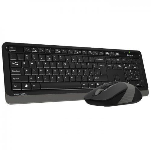 Kablosuz Klavyemouse A4Tech Fg1010 Q Gri̇ Tr Layout Kktc
