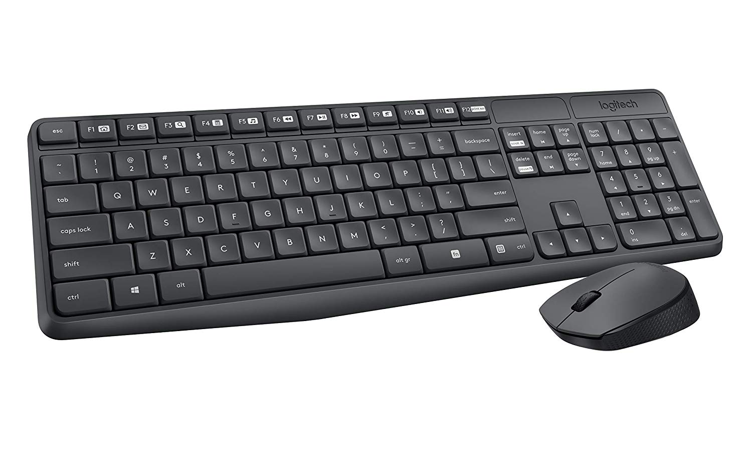 Kablosuz Klavyemouse Logitech Mk235 920-007925 Tr Layout Kktc