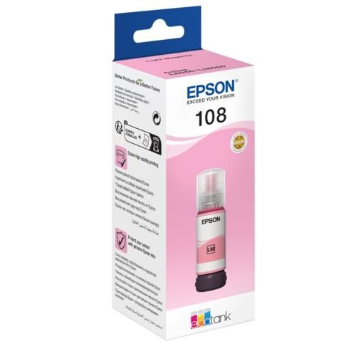 Kartuş Epson C13T09C64A 108 Light Magenta Kktc