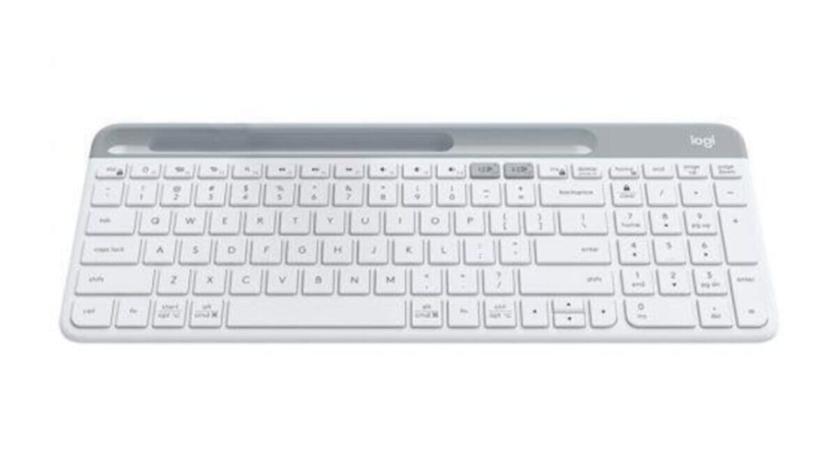 Klavye Logitech K580 Bluetooth 920-010625 Beyaz Tr Layout Kktc